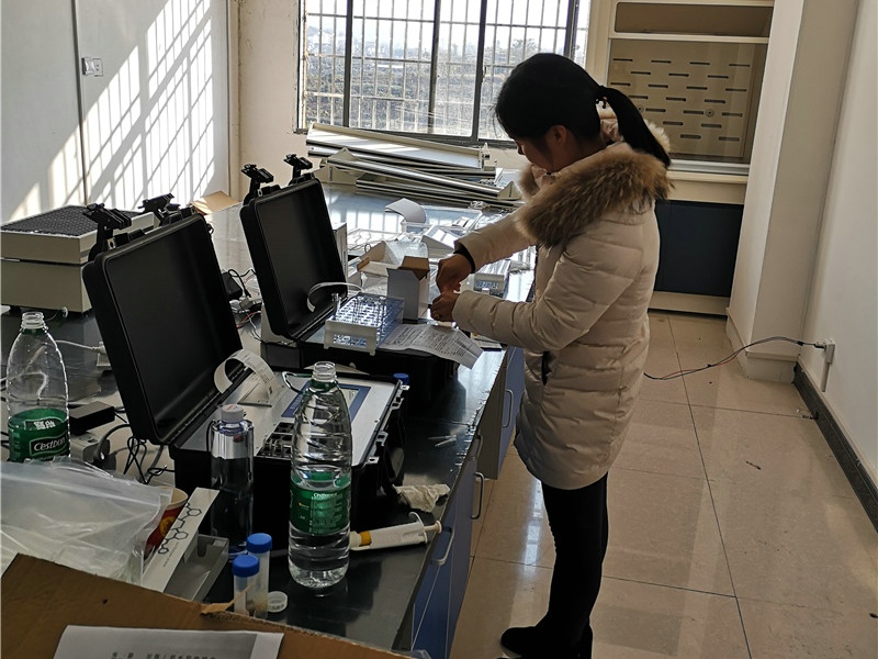 新化農副產品批發市場采購食品快檢儀器